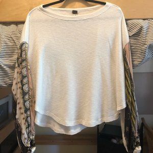 COPY - Free People- We the Free paisley sleeve th…